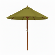 Teak Outdoor Umbrella