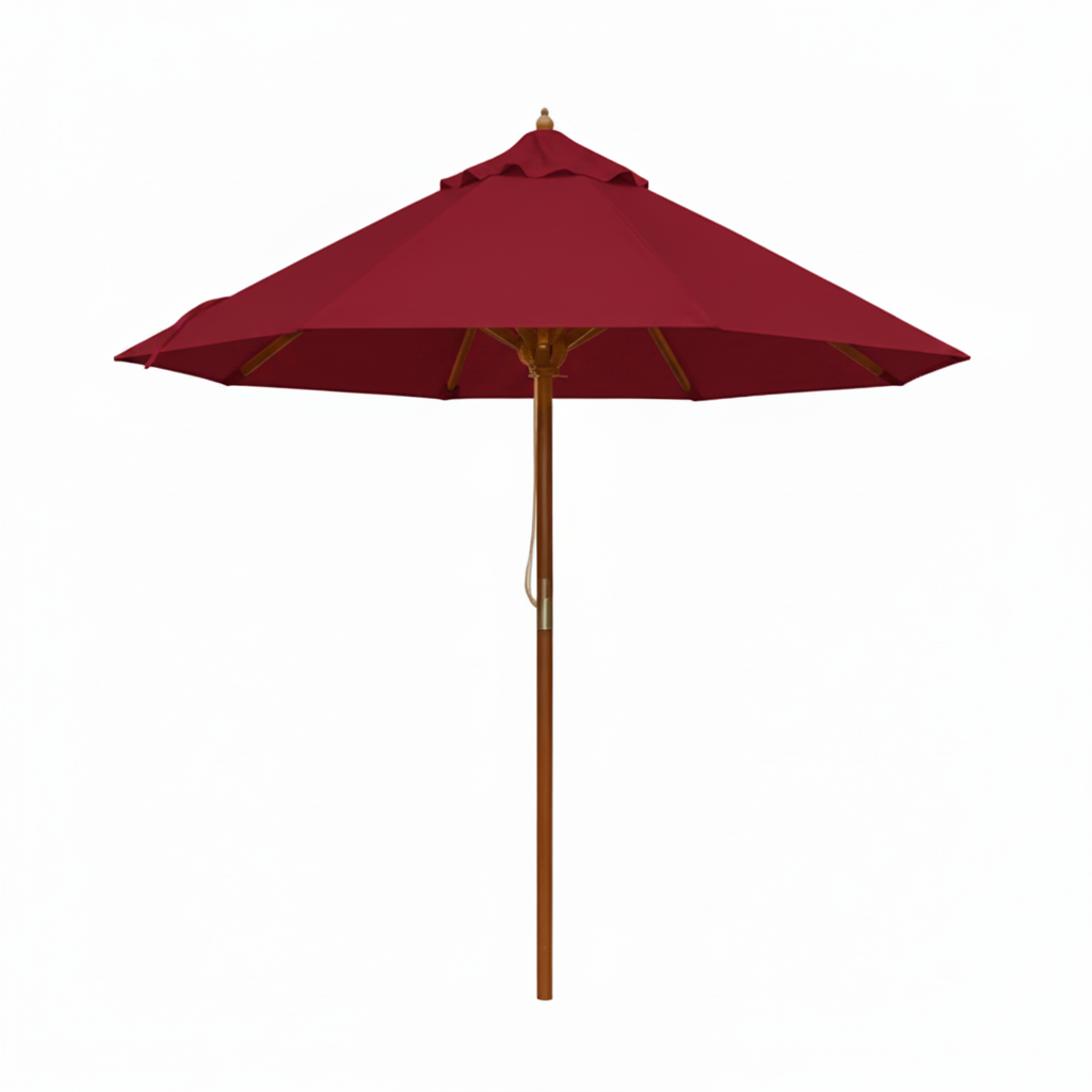 Teak Outdoor Umbrella