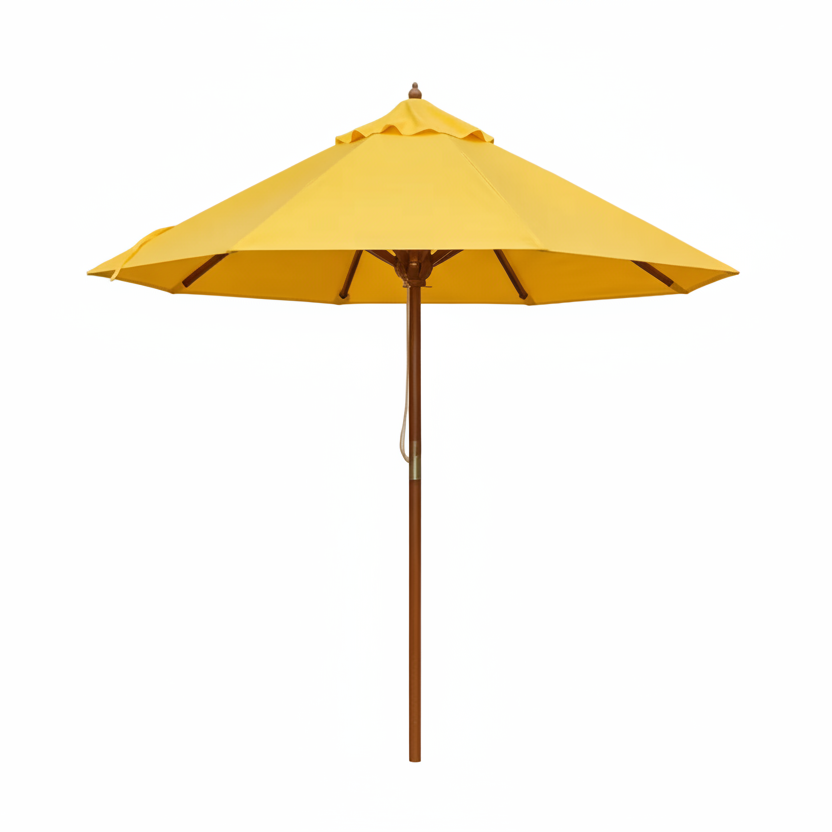 Premium Teak Outdoor Umbrella