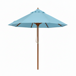 Load image into Gallery viewer, Teak Outdoor Umbrella
