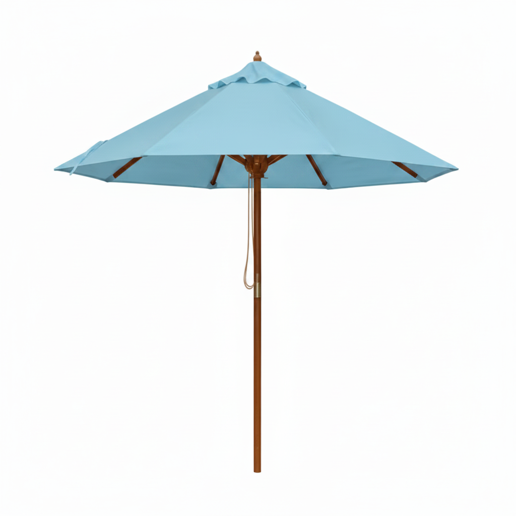 Teak Outdoor Umbrella