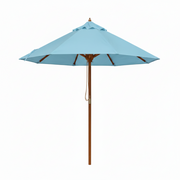 Teak Outdoor Umbrella
