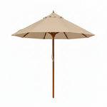 Load image into Gallery viewer, Teak Outdoor Umbrella
