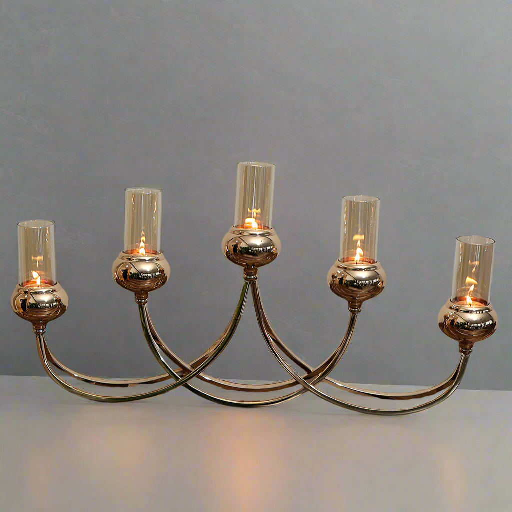 5-Piece Long Candle Holder