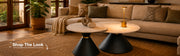 collection Marble-Top Table & Sensor Lamp
