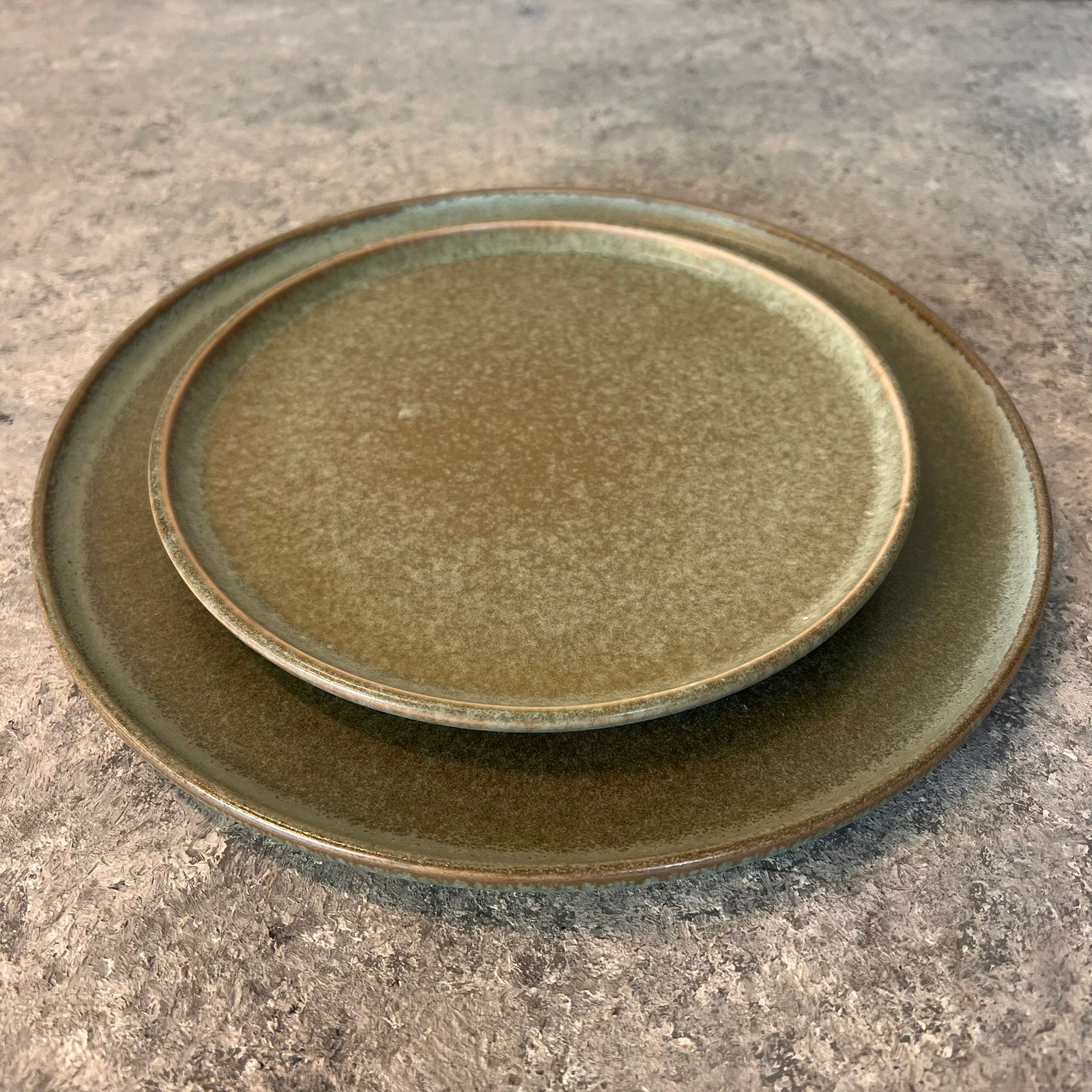 Pastel Green Ceramic Dinnerware Set