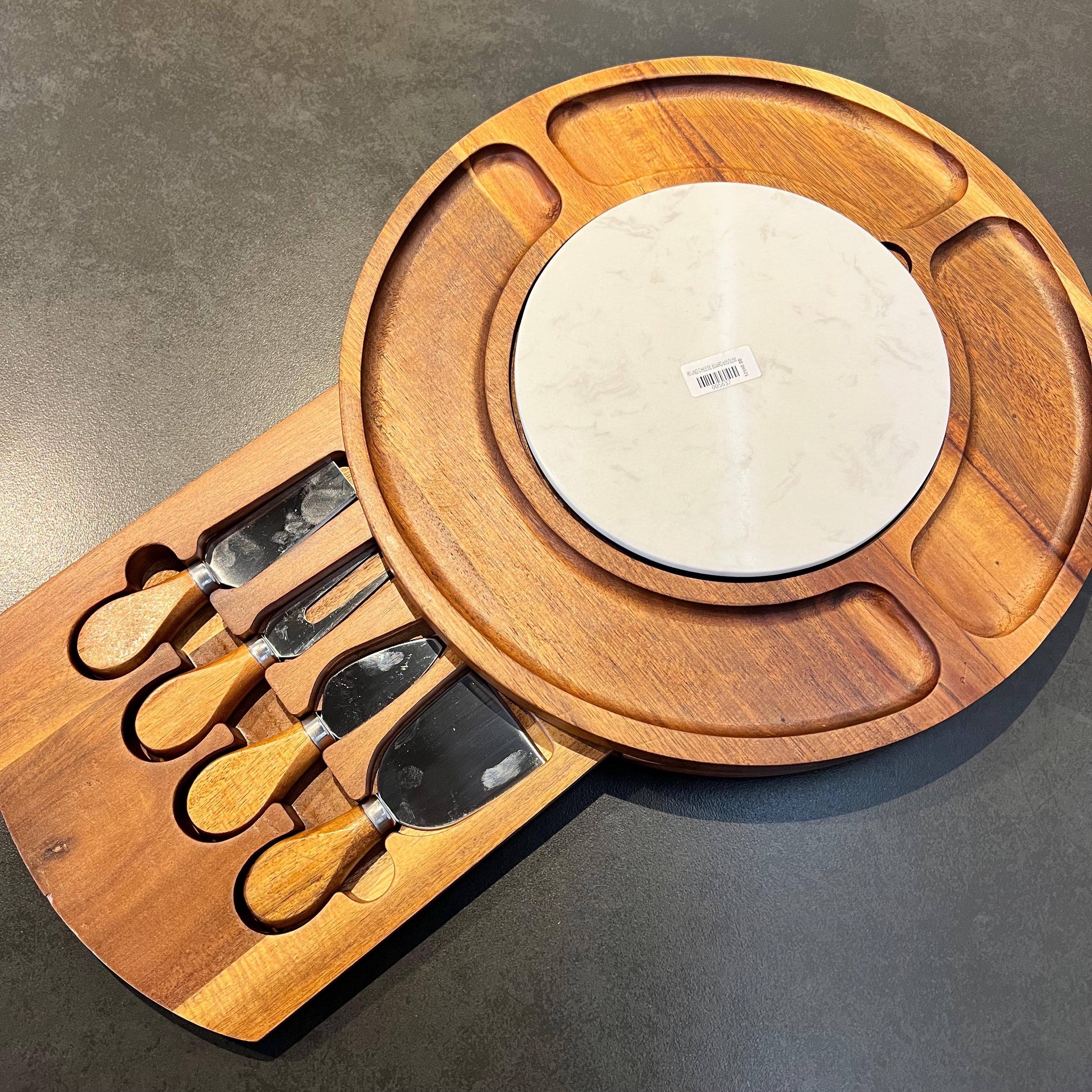 round cheese board