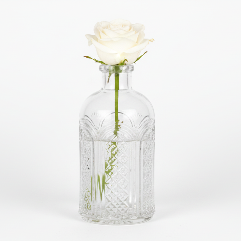 Clear Glass Vase