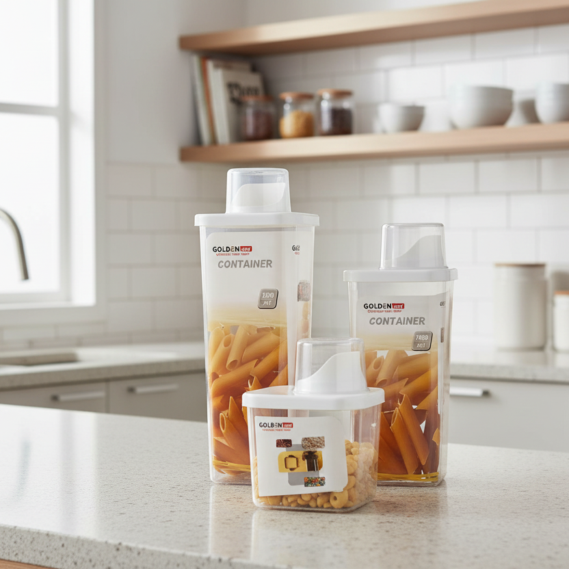 Plastic Cereal Container