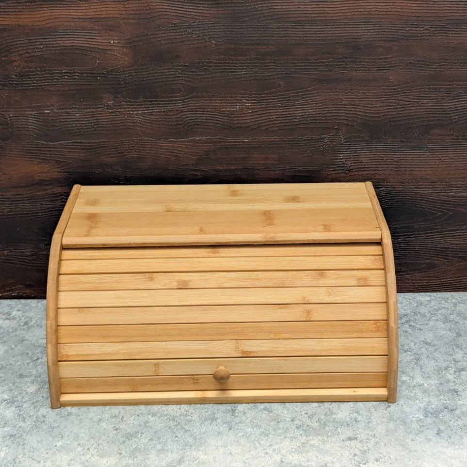 Premium Wood Bread Box