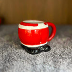 Load image into Gallery viewer, Ceramic Santa Mug Set 3pc - CER062
