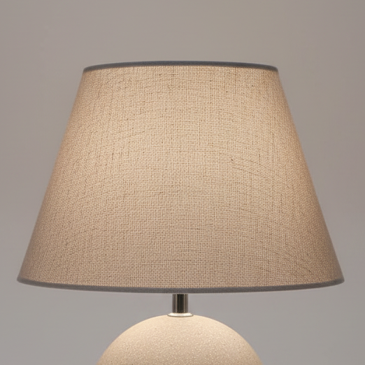 Silver Table Lamp