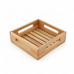Load image into Gallery viewer, Square Wooden Tray Small
