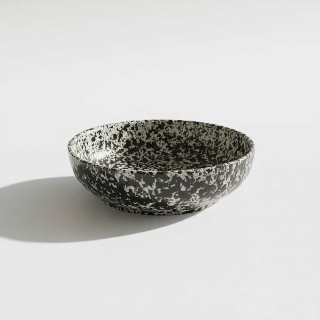 Black & White Dinnerware Set
