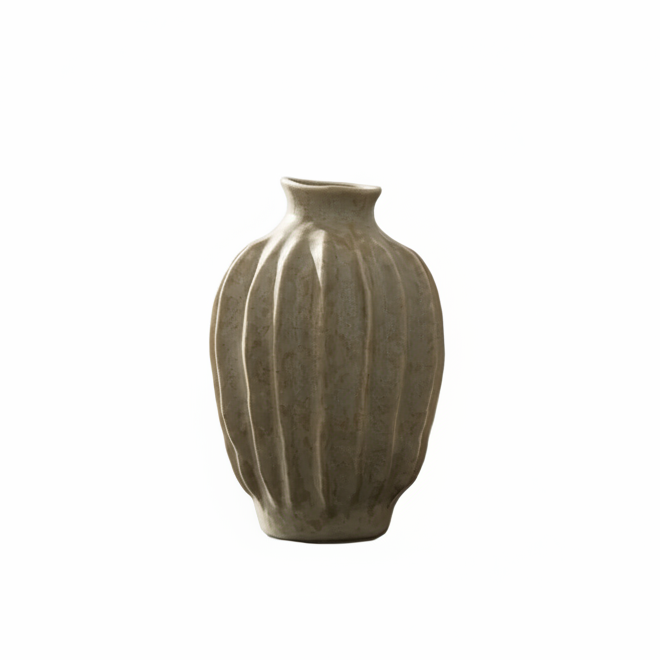 White Ceramic Vase