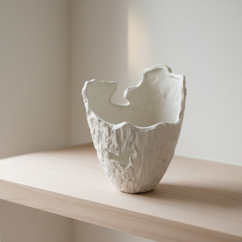 White Two Decorative Bowls