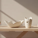 Load image into Gallery viewer, White Two Decorative Bowls

