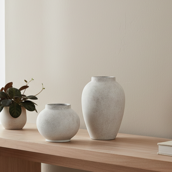 Ceramic Ball Vase