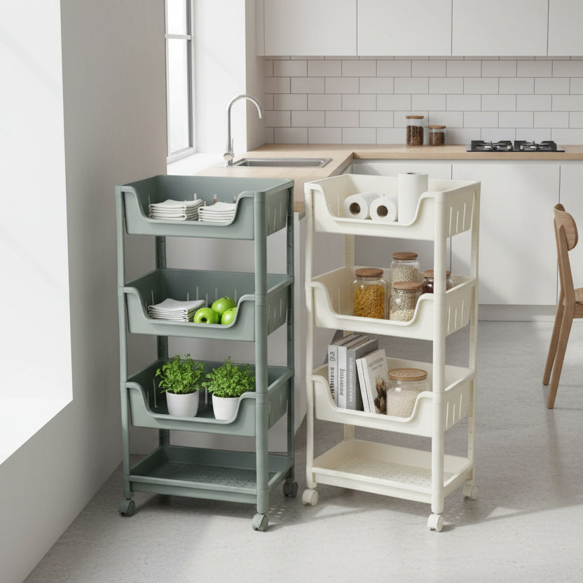 4 Layer Storage Trolley