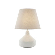 White Bottle Ceramic Table Lamp