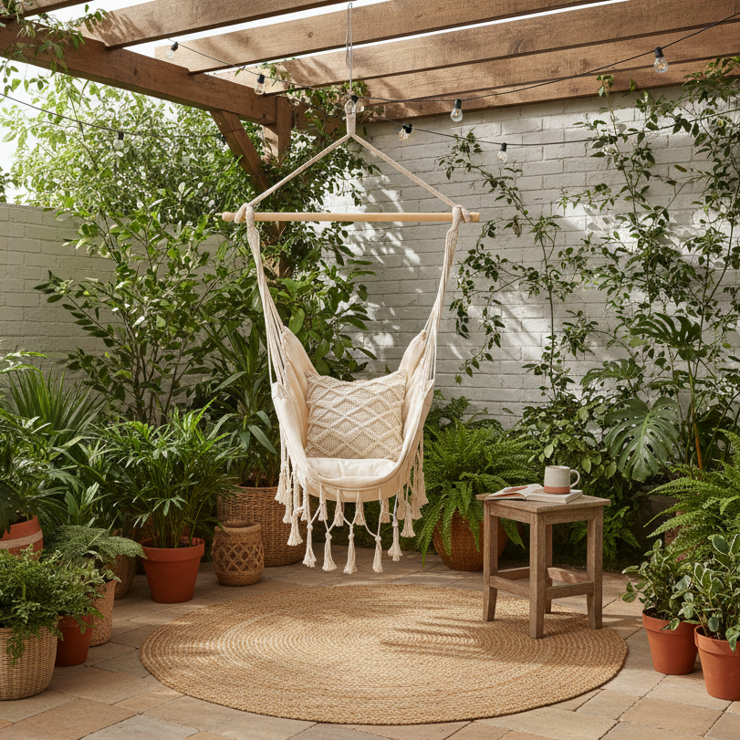 Hammock Chair With Cushion