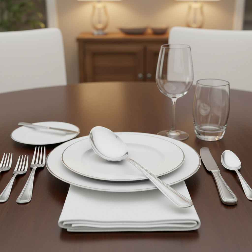 Silver Serving Spoon – edys.lk