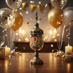 Load image into Gallery viewer, Bronze Candy Jar

