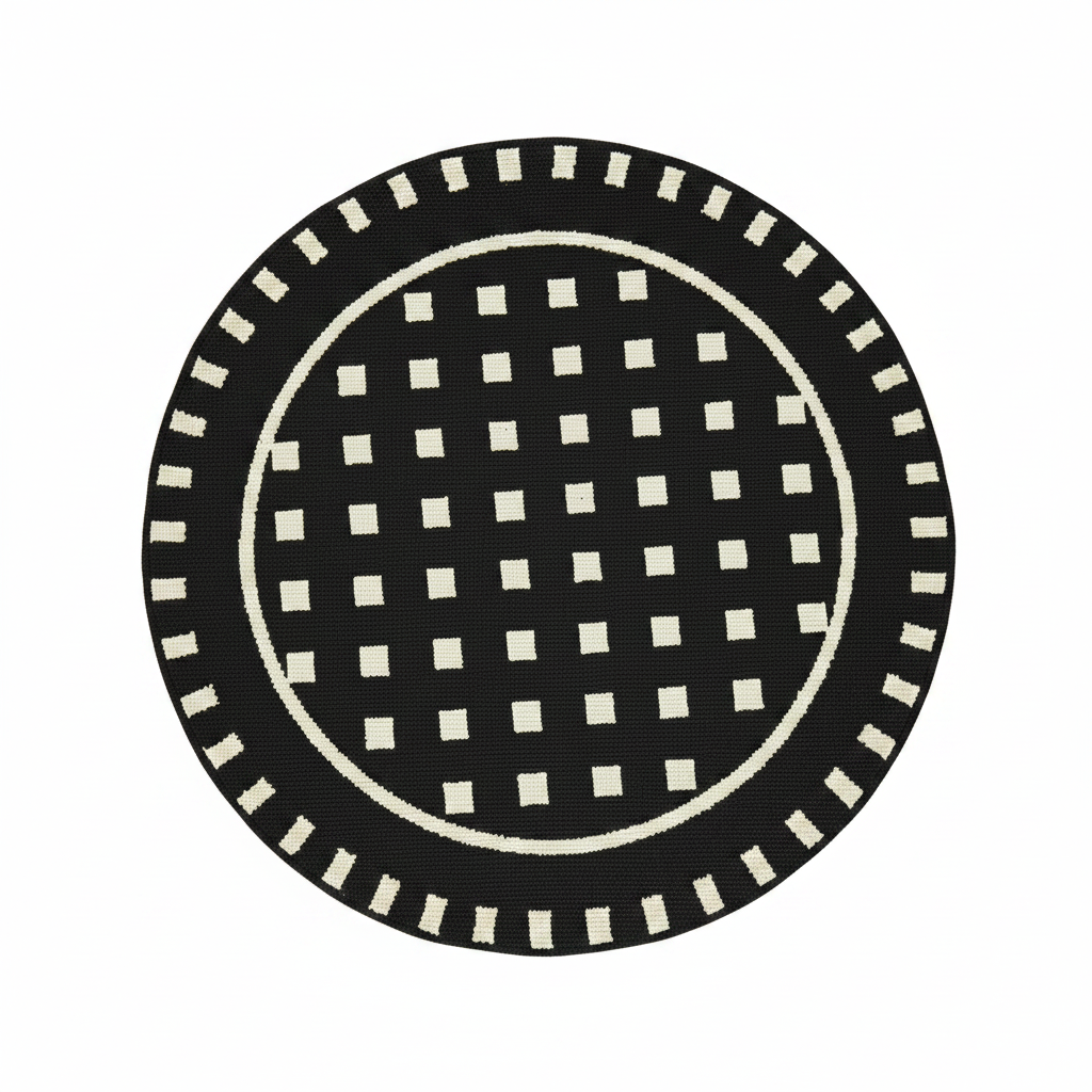 Design Round Rug 120Cm