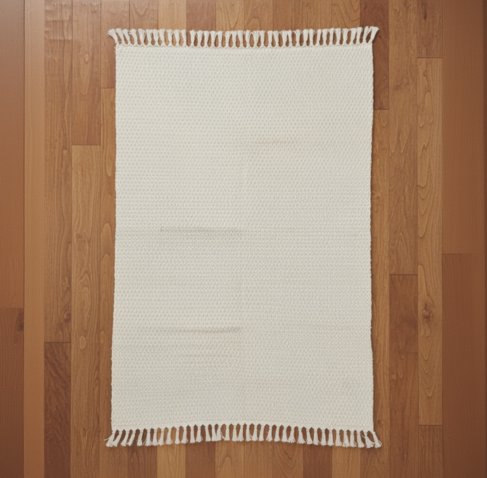 Polyester & Cotton Carpet 120Cm X 180Cm
