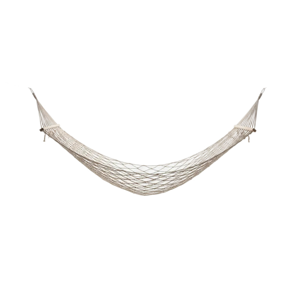 Rope Hammock Wood 100cm X 200cm