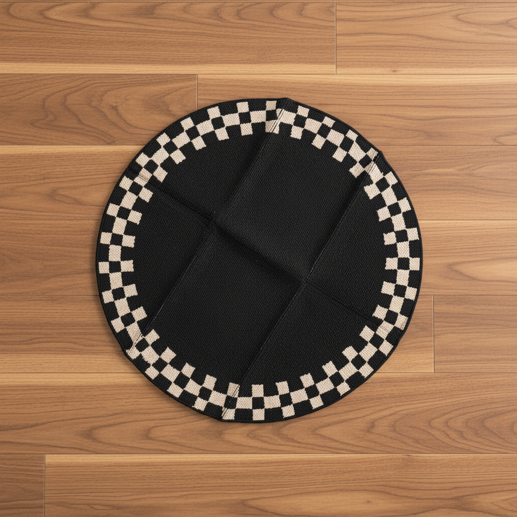 Design Round Rug 120Cm