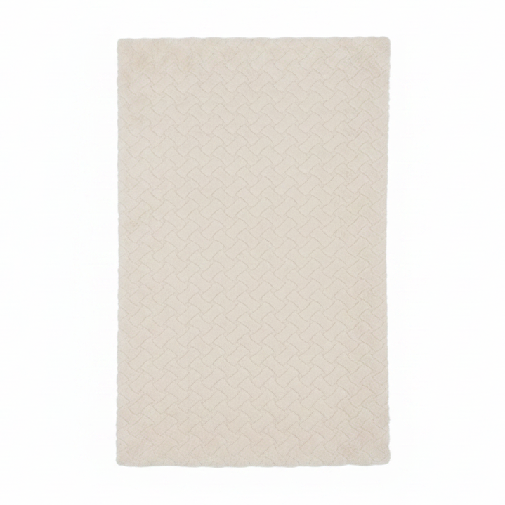 Textured Fur Rug