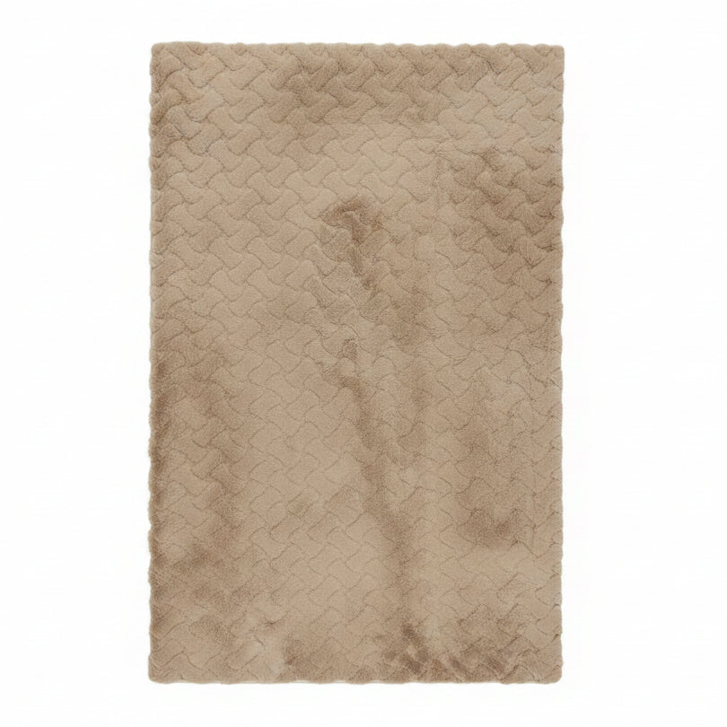 Textured Fur Rug