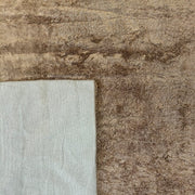 Taupe High-Pile Shag Rug
