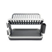 Black Two-Tier Dish Drainer