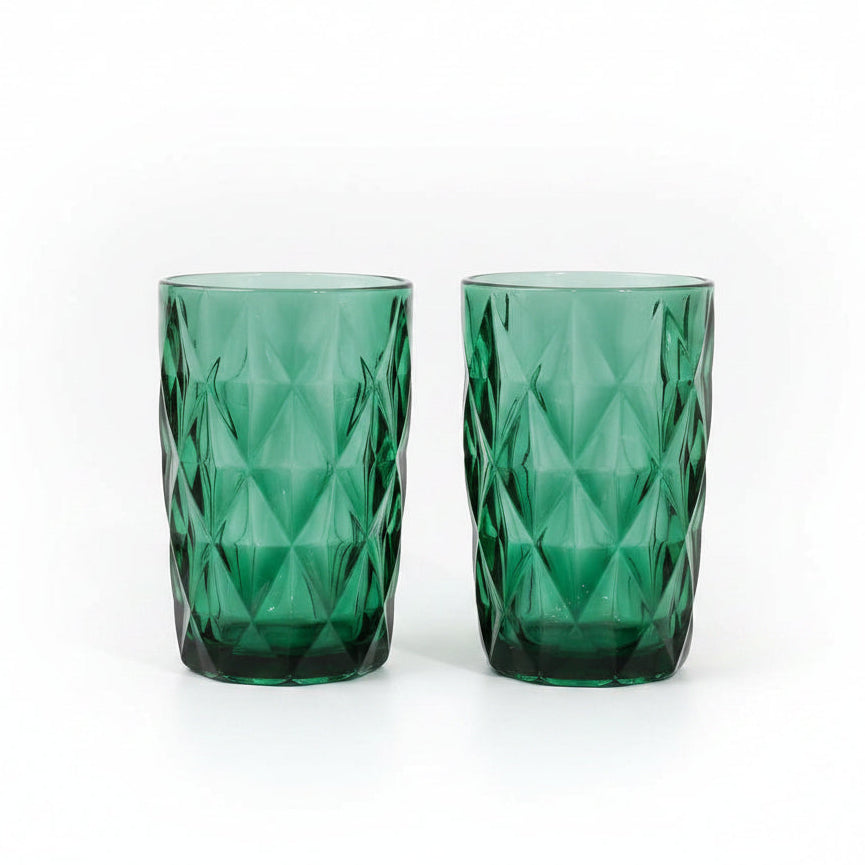 Green Drinking Glass