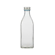 Square Glass Bottle 1000Ml
