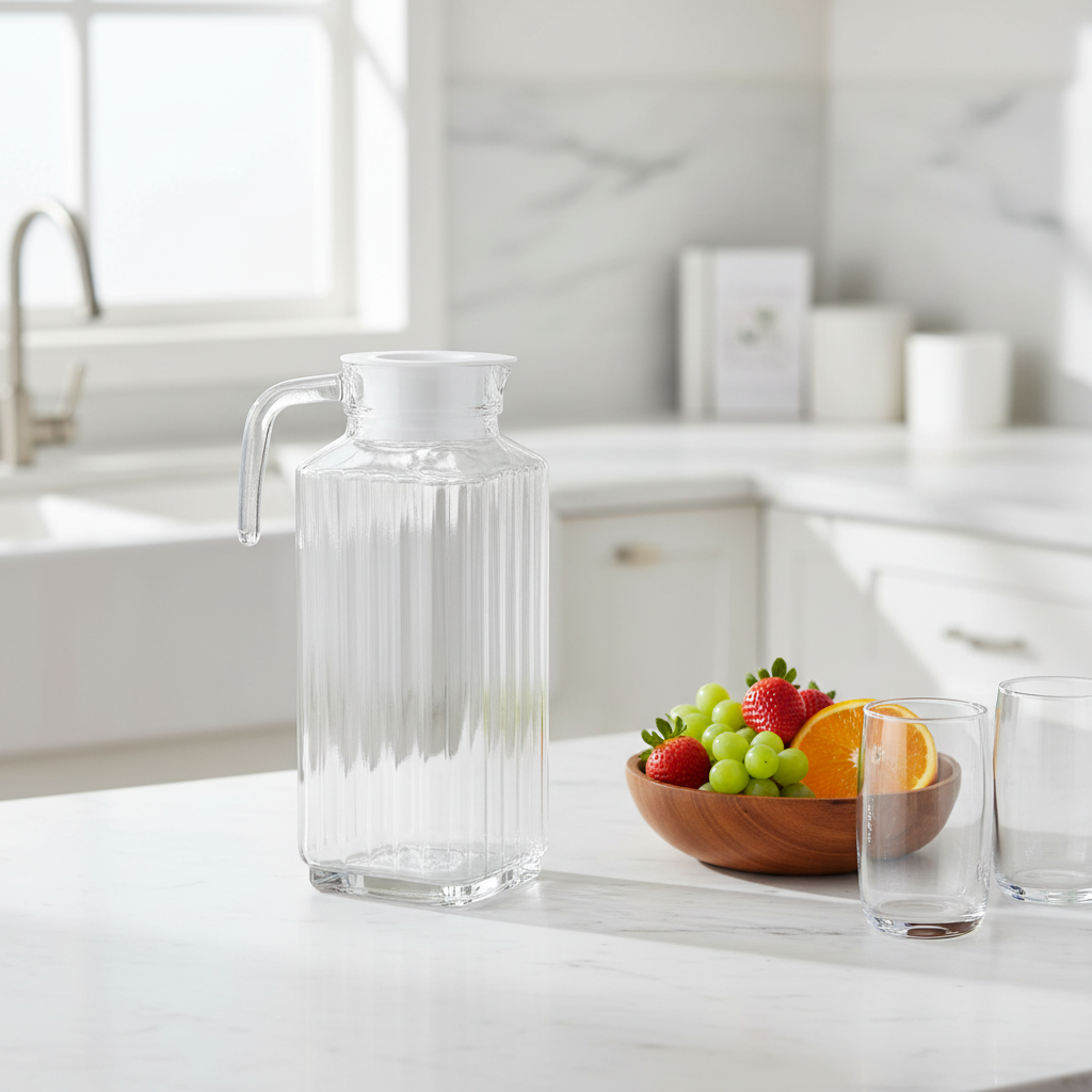 Water Jar With Lid 1.6L