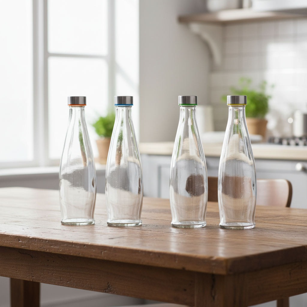 Glass Bottle Tall 1000Ml