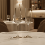 Load image into Gallery viewer, Striped Champagne Flute
