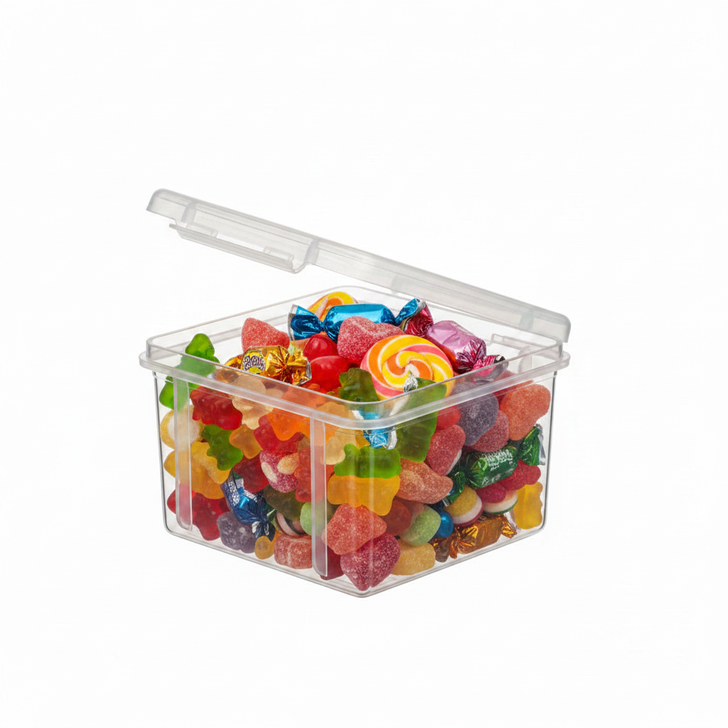 Plastic Container With Lock