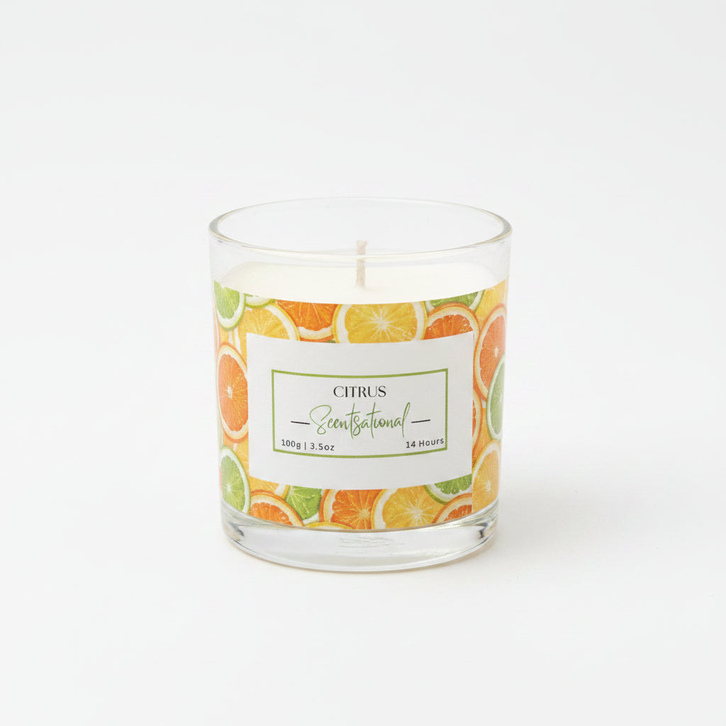 Scentsational Glass Wax Candle