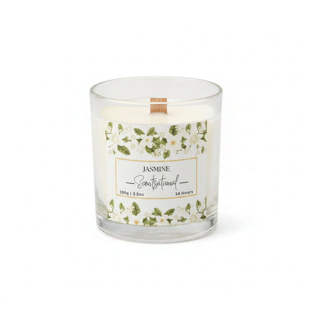 Scentsational Glass Wax Candle