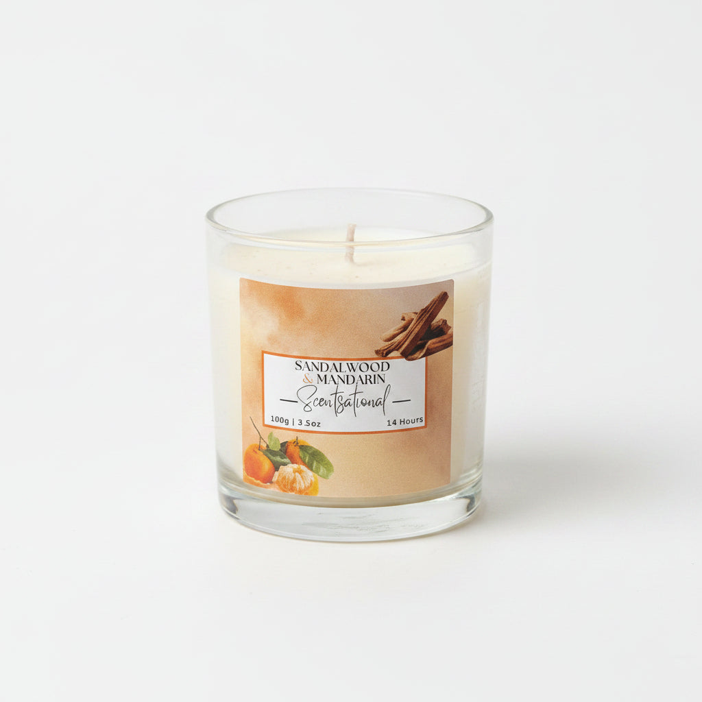 Scentsational Glass Wax Candle