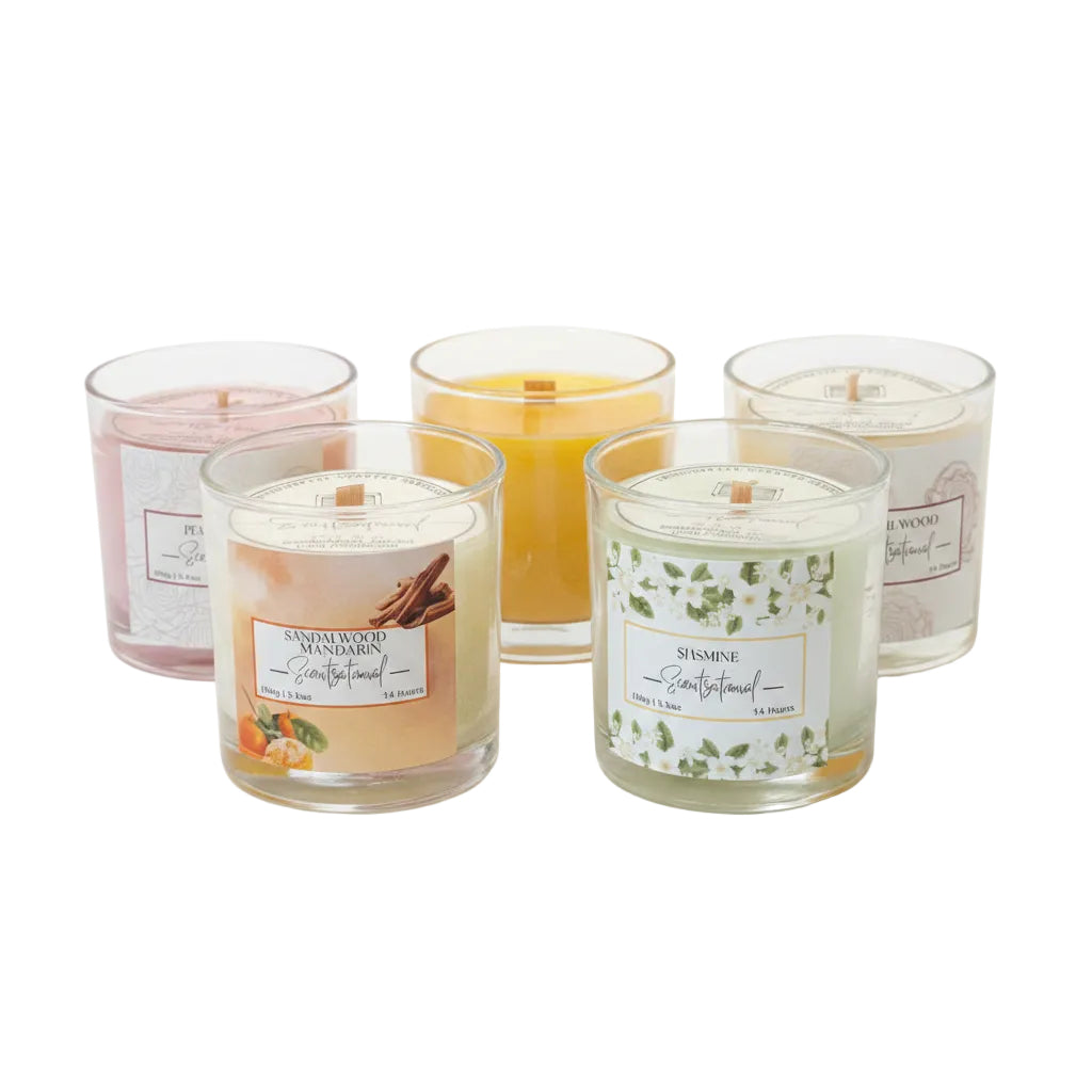 Scentsational Glass Wax Candle