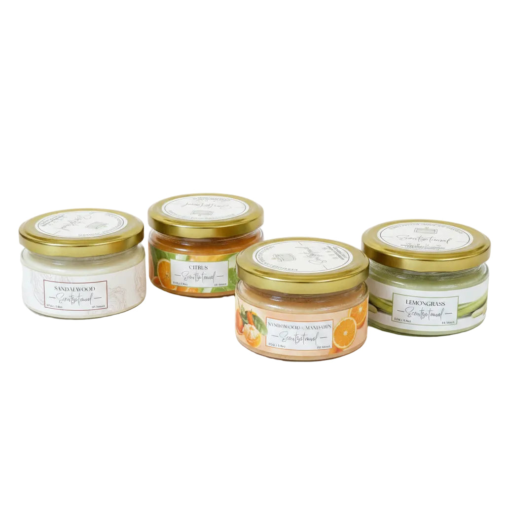 Scentsational Glass Jar Wax Candle