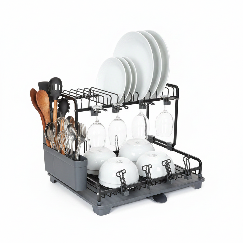 Black Dish Rack