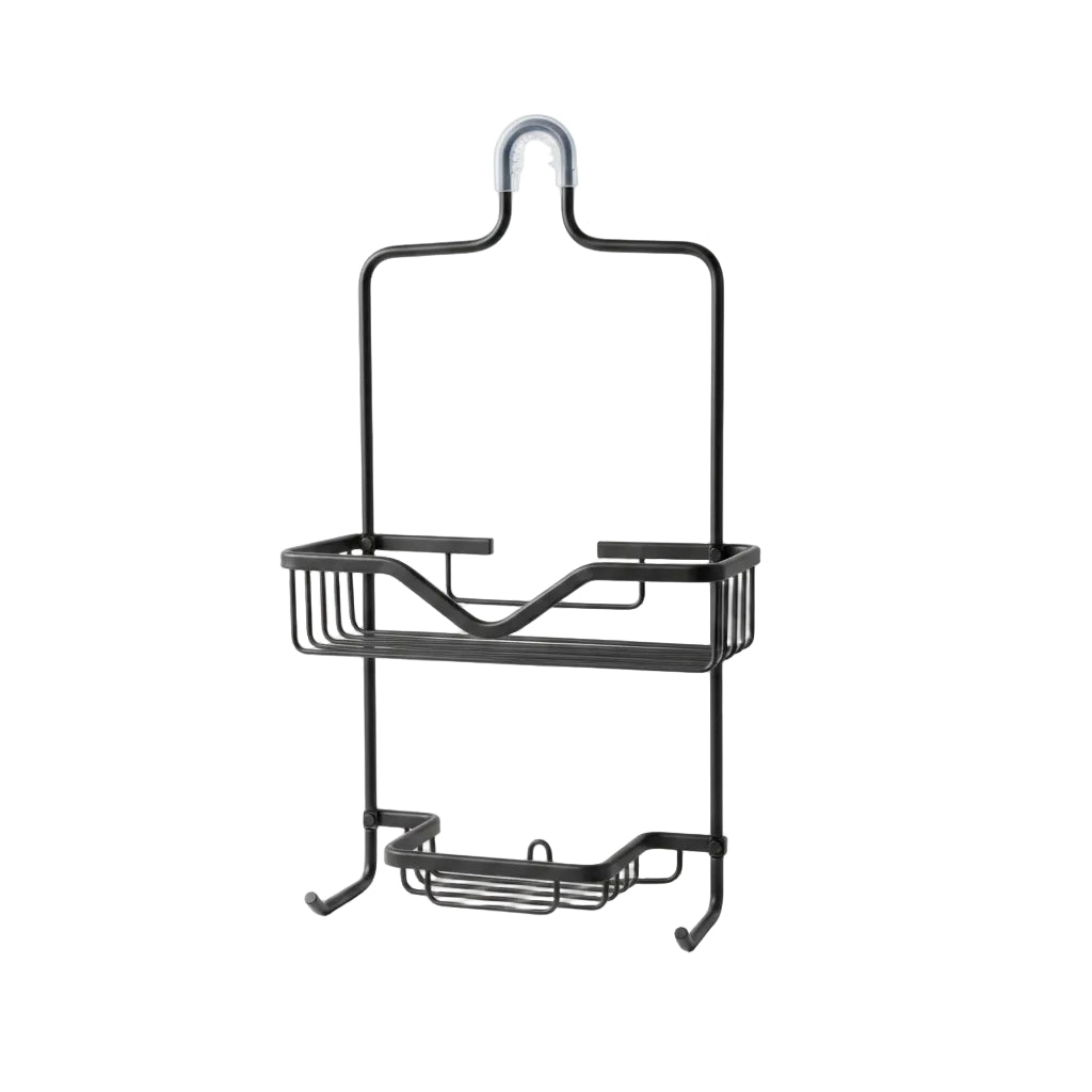 Black Shower Caddy Rack