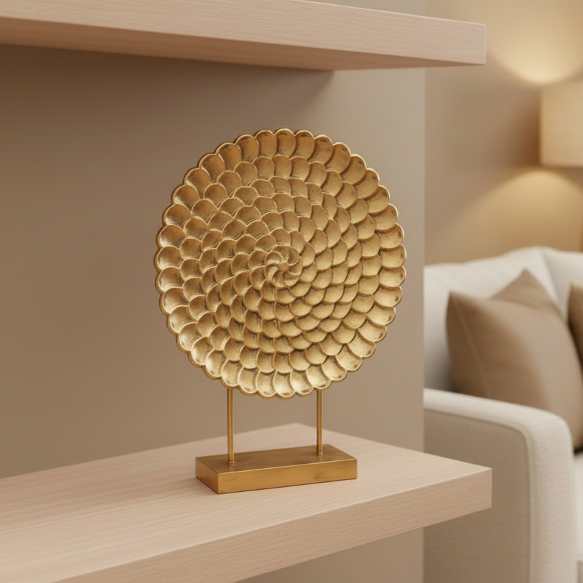 Round Design Table Deco