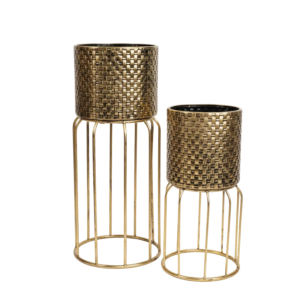 Gold Plant Holder